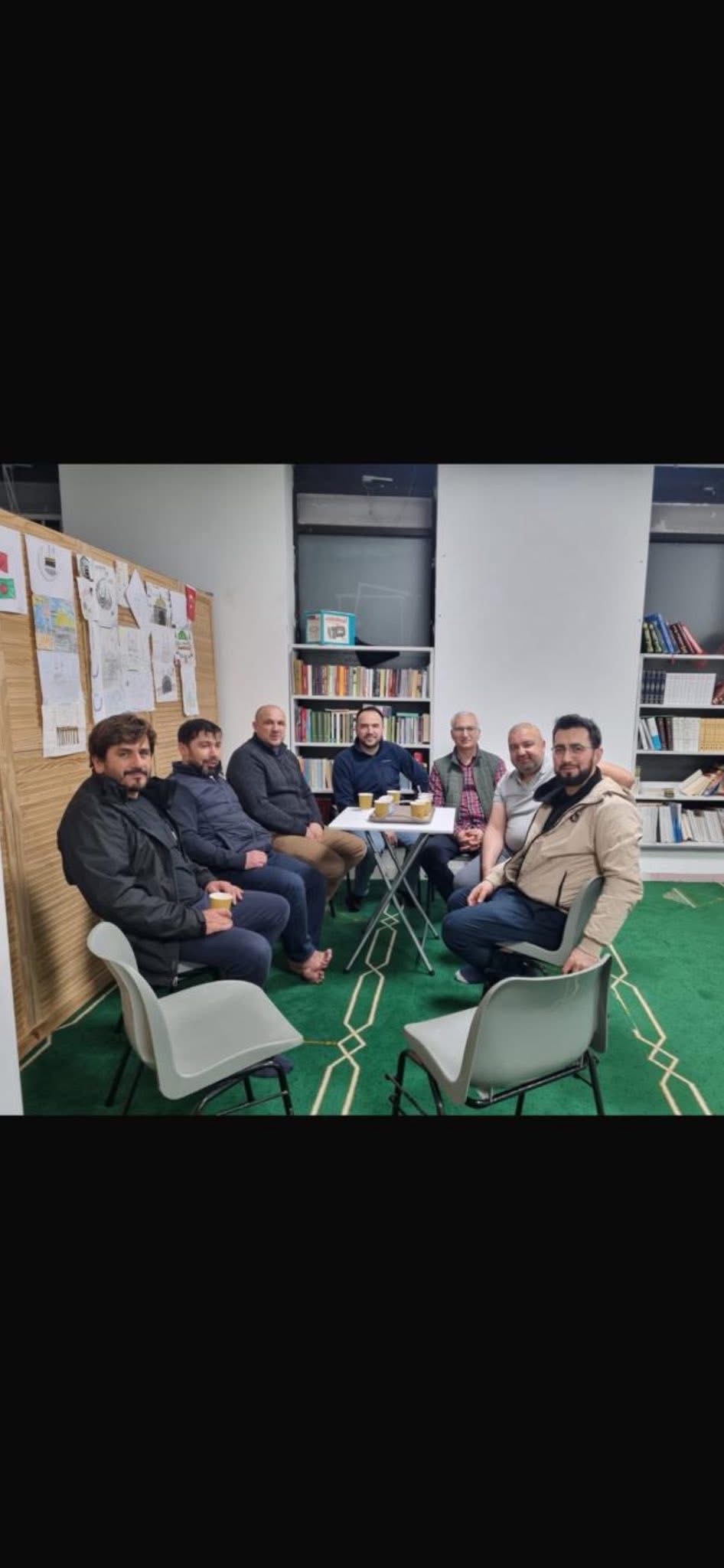 Mescitte çocuklar ve aileler bir arada